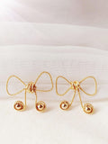Pendientes lazo