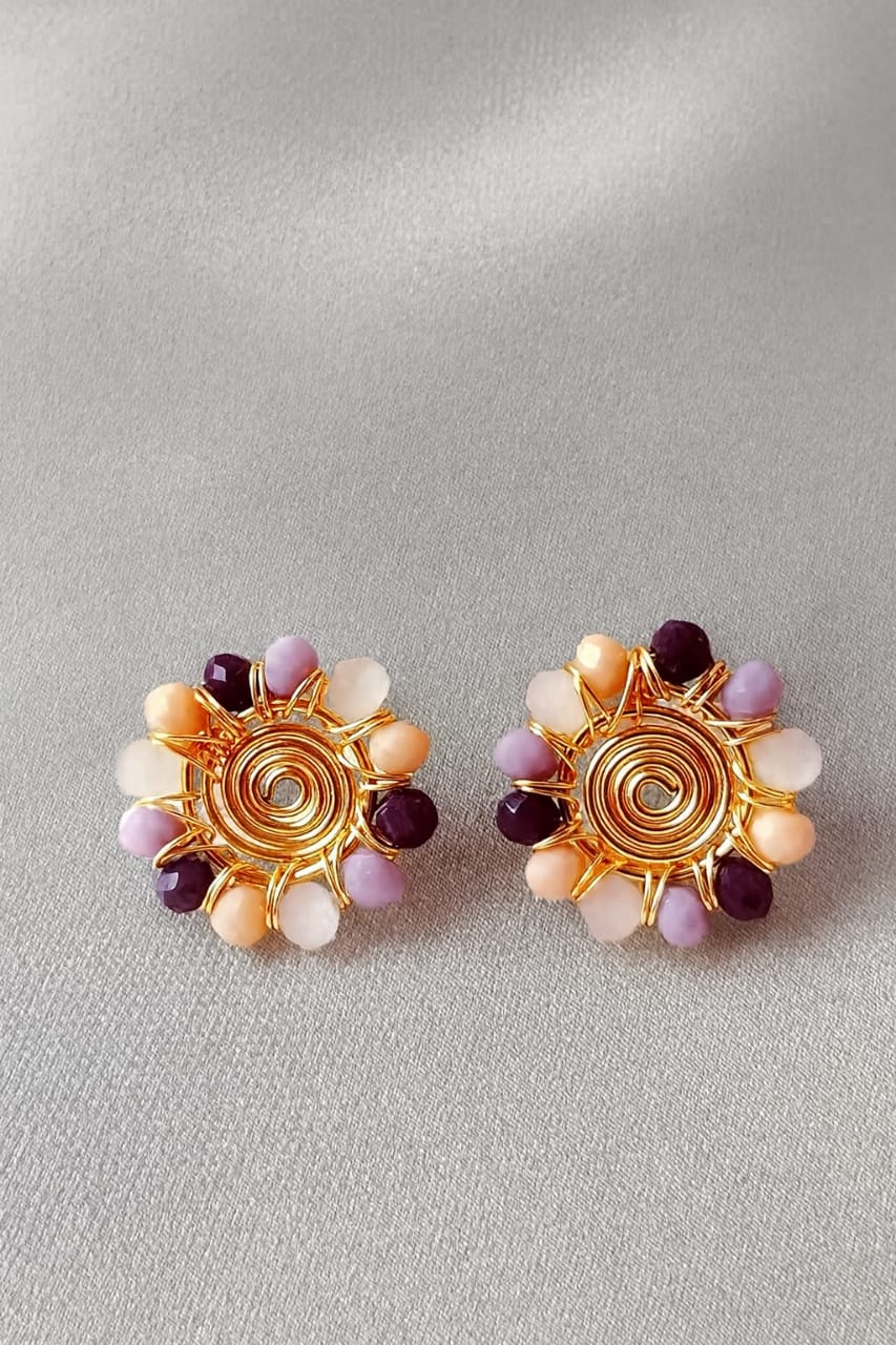 Pendientes Sol de colores