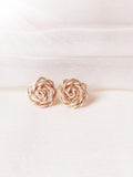Pendientes Rosas para Luz oro rose