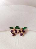 Pendientes uvas