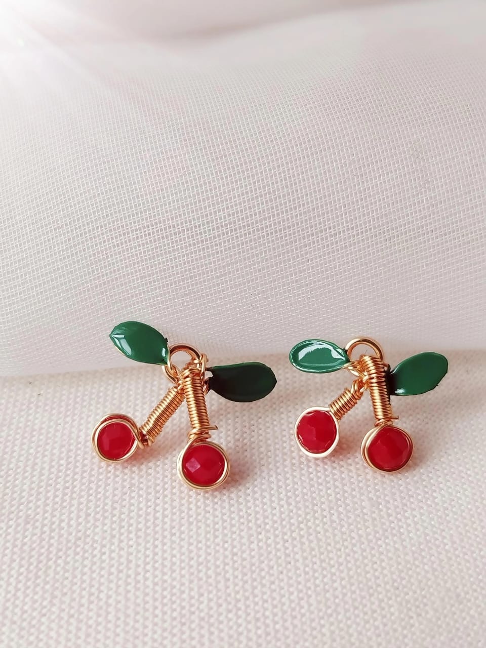 Pendientes cherry