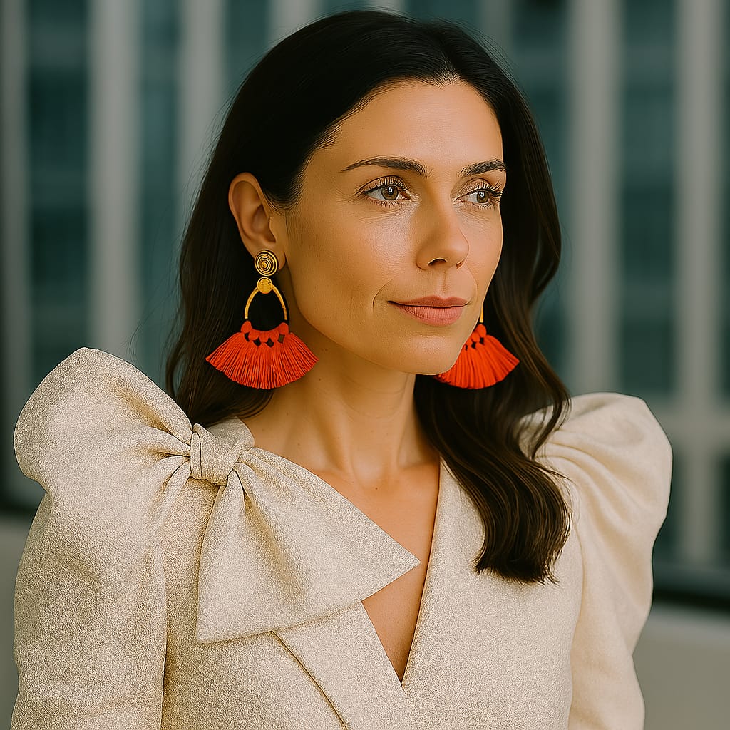 Pendientes maxi versátil