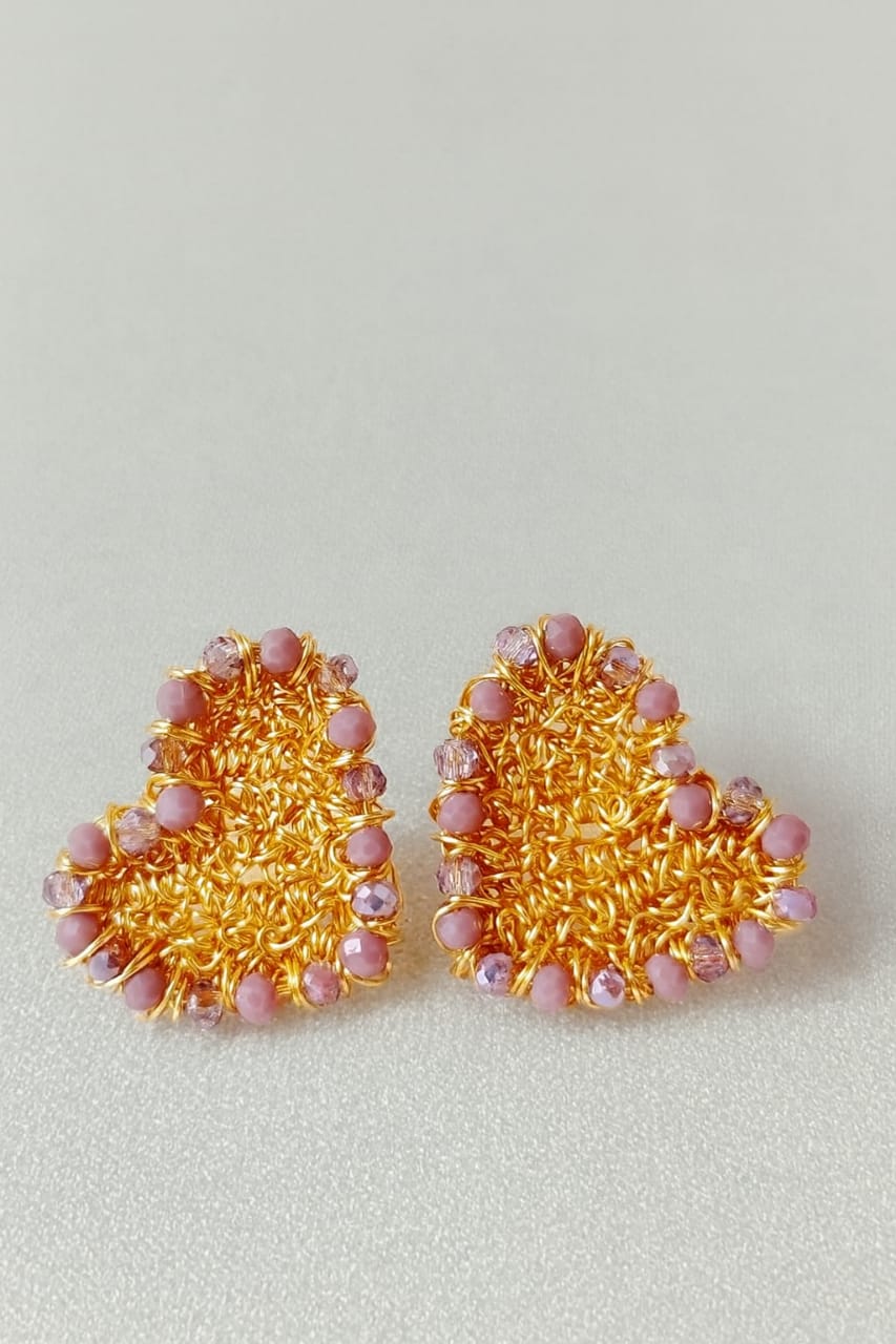 Pendientes "Corazón enredado“