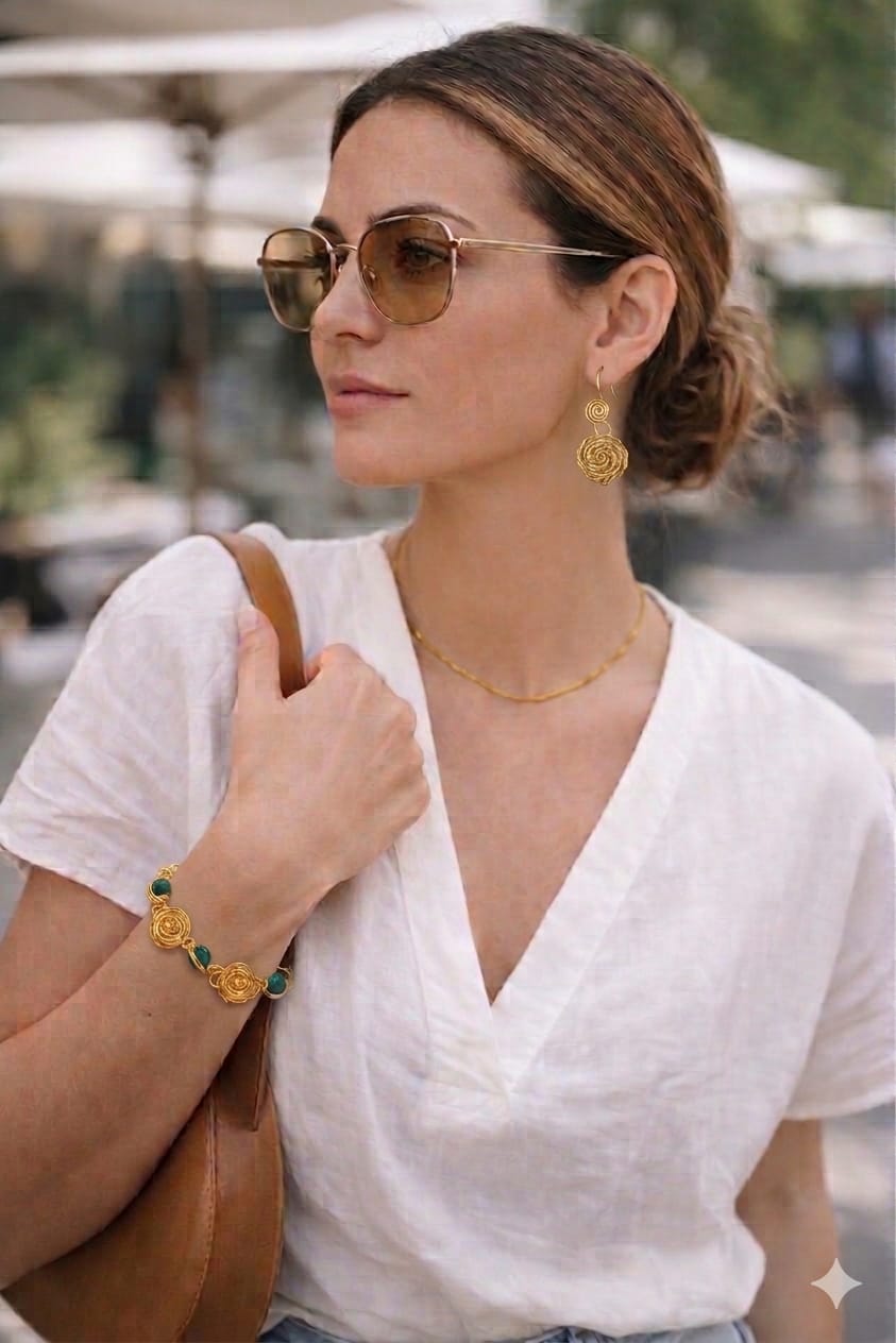 Pulsera Rosas para Luz
