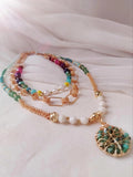 Collar arco iris