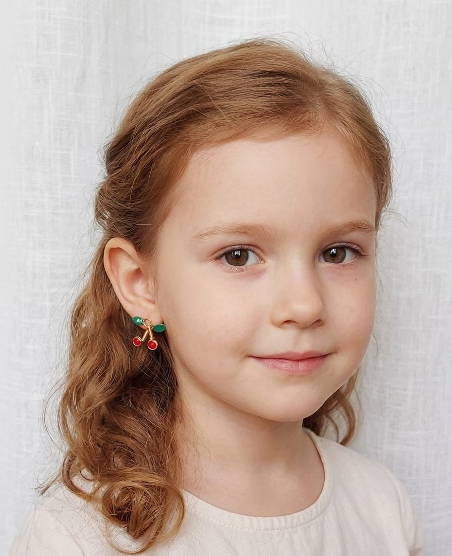Pendientes cherry