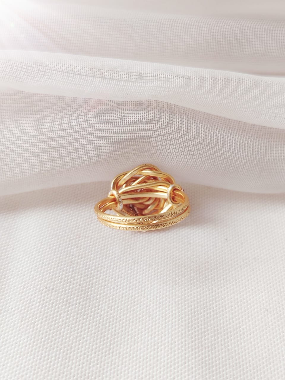 Anillo rosas para Luz