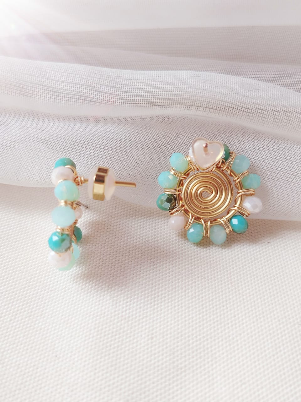 Pendientes Sol de colores