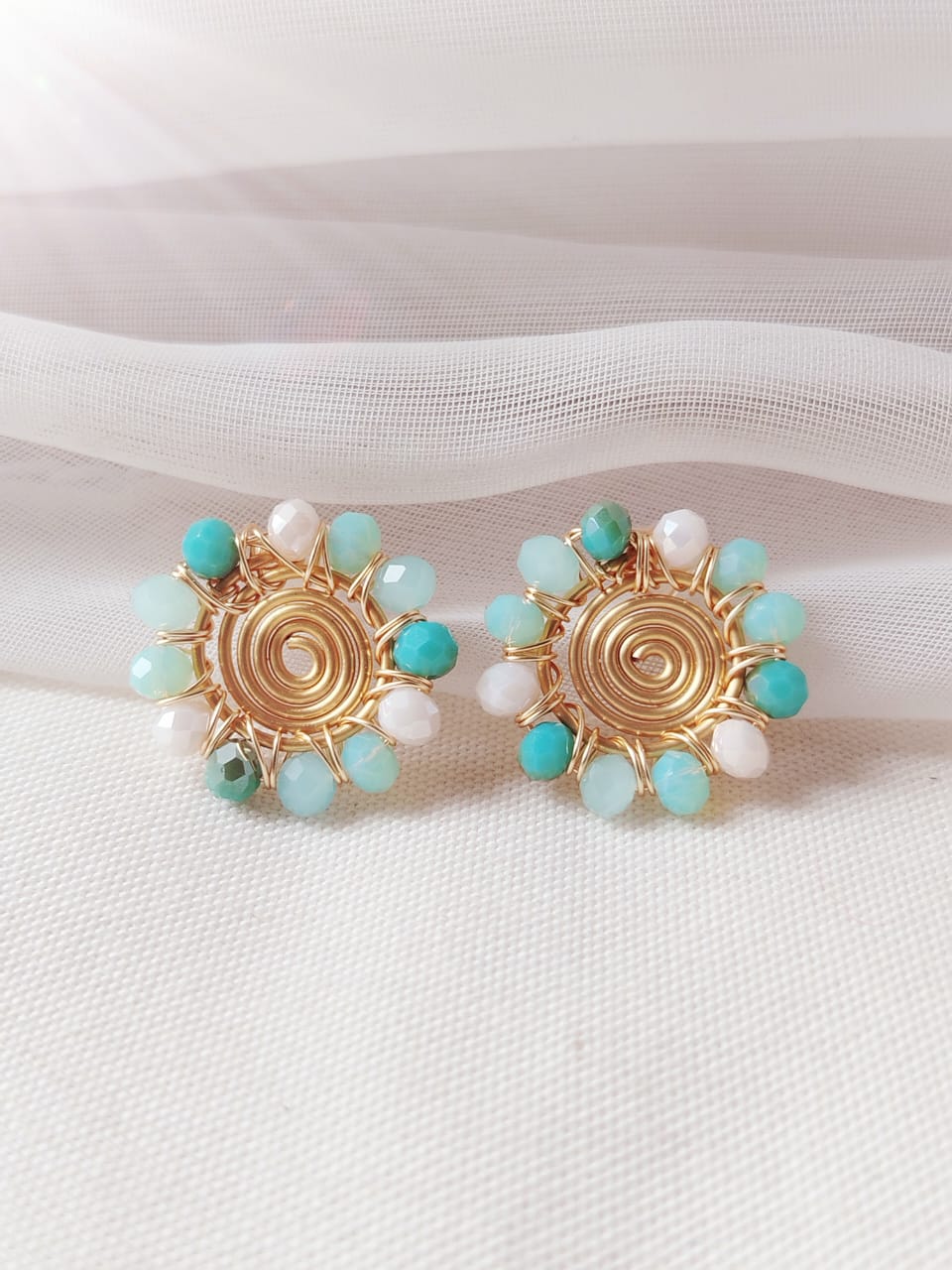 Pendientes Sol de colores
