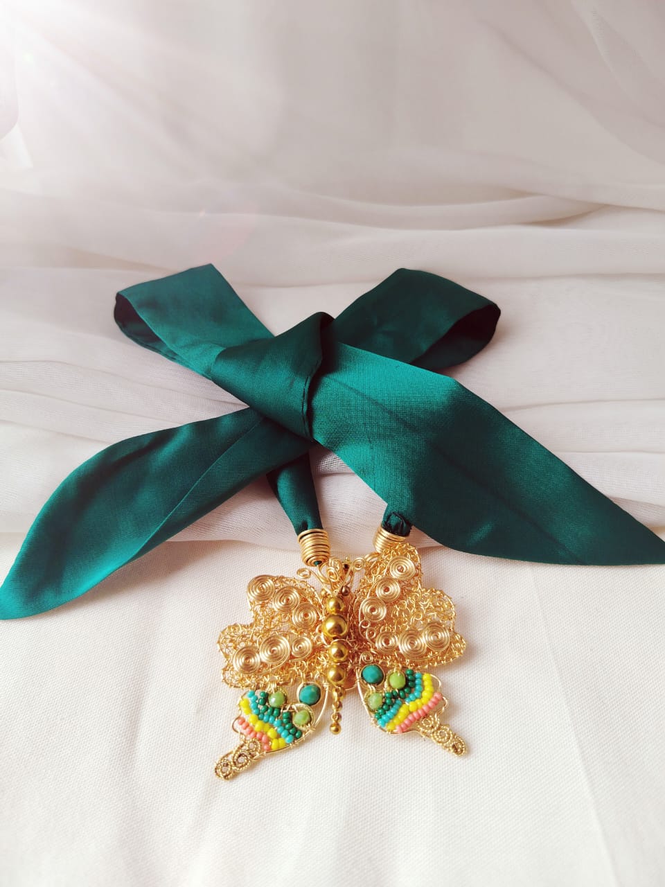 Pin multifuncional mariposa | Pieza exclusiva