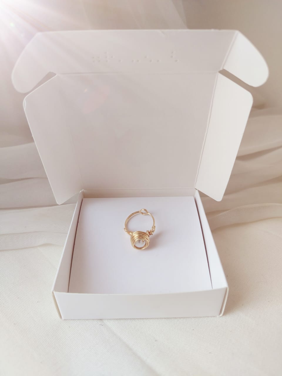 Anillo ajustable hecho a mano | Fearlessly